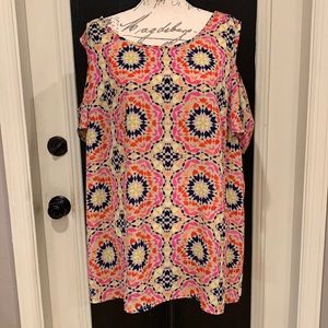 EUC Cold-Shoulder Top Size 2XL